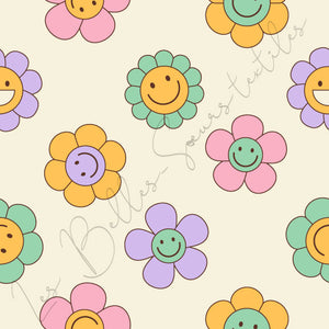 Fleurs smileys #07