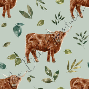 Highland en feuilles - C