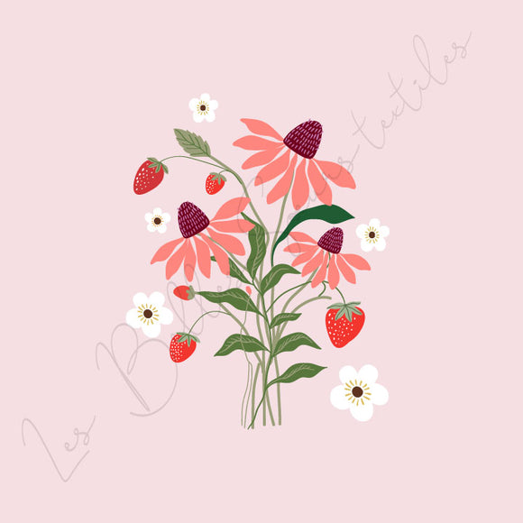 Panneau enfant - Fraises