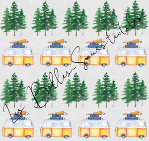 Westfalia et sapins