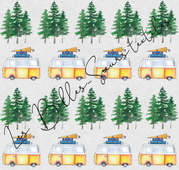 Westfalia et sapins