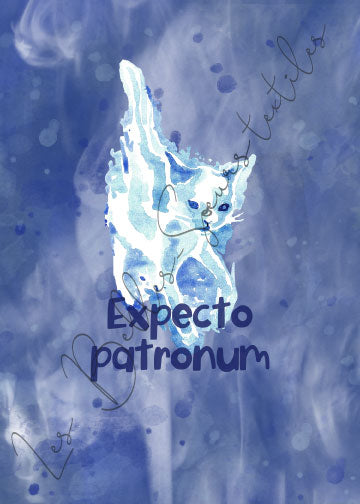 Panneau pour poche - Patronus chat